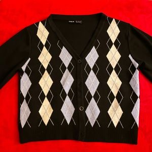 argyle sweater